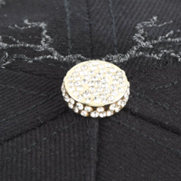 Casquette de baseball en jean à imprimé animal personnalisé 4UGEAR, 5 panneaux, 100 % coton, tissu courant, réglable, unisexe, chapeau de sport, image OEM ODM