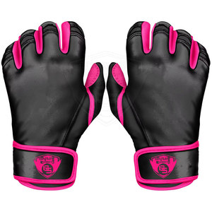 Guantes de bateo de manga corta con protección completa para los dedos, precio al por mayor, guantes de bateo de manga corta personalizados para venta en línea - Product Image 1