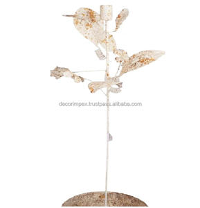 Elegante acabado con palo de metal de calidad duradera en venta al por mayor al aire libre e interior de metal decoración moderna jardín rústico - Product Image 3