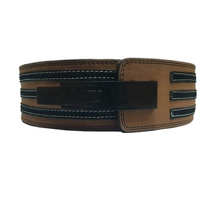 Ceintures de musculation en cuir de vache personnalisées, ceinture de musculation à levier, ceinture de musculation en cuir de 10 mm 13 mm, ceinture de soutien dorsal à levier pour la musculation - Product Image 5