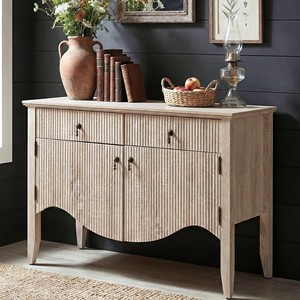 Hand-Carved Mango Wood <b>Sideboard</b> <b>Walnut</b> Finish - Wholesale Artisan Furniture - Product Image 5