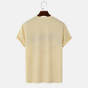 Diseña tu propia camiseta con logo para hombre, cuello redondo, estilo urbano, tela transpirable, a bajo precio. - Product Image 2