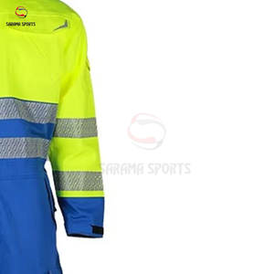Conjunto de Ropa de Trabajo para Obras de Construcción, Ropa de Seguridad Fluorescente Reflectante con Tiras Reflectantes para Protección Laboral - Product Image 6