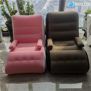 Ghế sofa bơm hơi ngoài trời, ghế sofa thư giãn hình chữ S, giường hơi bơm hơi có bơm của Trung Quốc - Product Image 3