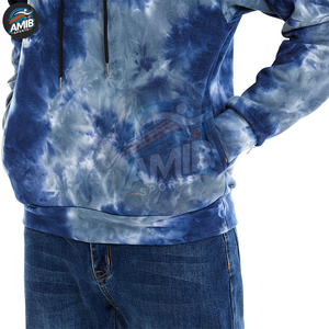 Sweat-shirts en molleton tie-dye pour hommes, style hiver, respirants, grandes tailles, basiques, mélange de coton, meilleures ventes, sweat-shirts tie-dye du Pakistan - Product Image 6