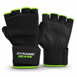 Gants de musculation sans doigts en spandex antidérapants pour la salle de sport, hommes, femmes, entraînement, sport, fitness - Product Image 6
