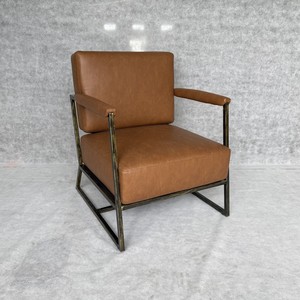 โซฟาหนัง PU ราคาโรงงาน พร้อมโครงเหล็ก สำหรับห้องนั่งเล่น - Product Image 3