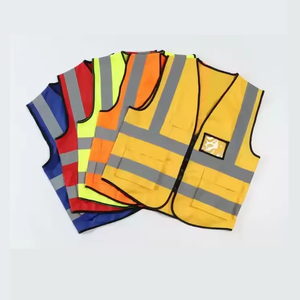 Chaleco de Seguridad de Alta Visibilidad NESTA SPORTS, Chaqueta Reflectante con Bolsillos, Ropa de Trabajo Reflectante para la Construcción - Product Image 1