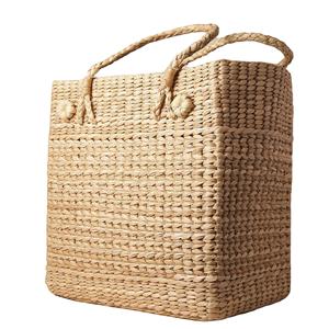 Sac fourre-tout en paille naturelle fait main, sac de plage d'été, vente en gros, écologique, durable, léger, tailles personnalisées 2026 - Product Image 3