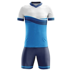 Ensemble de maillots de football personnalisés en gros – Uniforme d'équipe de football par sublimation avec maillot et short - Product Image 5