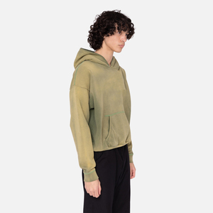 Sweat à capuche tendance effet délavé 100% coton, modèle hiver, best-seller, mode urbaine, tissu de haute qualité, vente en gros - Product Image 2