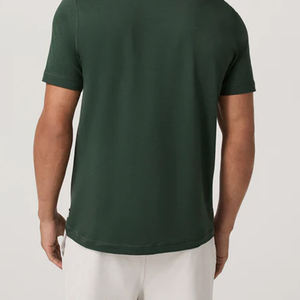 เสื้อยืดคอกลมสำหรับฤดูร้อน ผ้าระบายอากาศดี ปี 2026 พร้อมโลโก้ ดีไซน์แขนสั้น สวมใส่สบายๆ สำหรับกิจกรรมกลางแจ้ง ผู้ชาย - Product Image 5