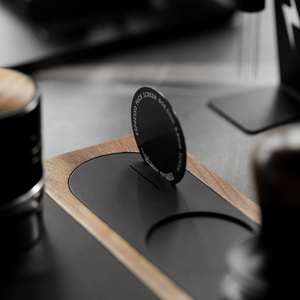 Support professionnel en bois de hêtre pour tamper, base polyvalente pour presse à café, pour outils de 51 à 58 millimètres - Product Image 5