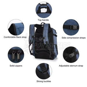 Sac de basketball en gros à prix compétitif avec impression personnalisable pour les écoles et académies sportives - Product Image 3