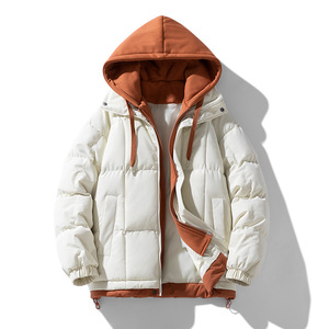 Vestes matelassées en gros pour hommes, nouvelle mode, manteaux d'hiver, vestes gonflées en duvet - Product Image 2