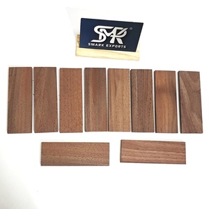 High Quality Walnut Wood <b>Knife</b> Handle Scales Premium Hardwood <b>Knife</b> Making Blanks Custom Handle Material for Crafts - Product Image 1