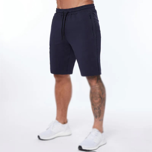 Pantalones Cortos Deportivos para Hombre, Talla Grande, Cintura Alta, Cierre de Cremallera, Mezcla de Poliéster/Algodón, Impermeables, de Secado Rápido, Transpirables, Casuales, para Fitness y Entrenamiento - Product Image 6