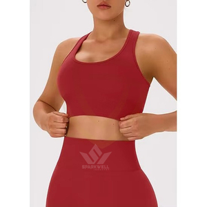 Women's Seamless Yoga Set Sports Bra High Waist Leggings Quick Dry Breathable Workout Activewear - Product Image 6