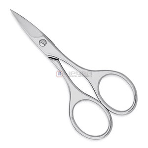 Ciseaux à ongles professionnels japonais en acier inoxydable personnalisés pour la manucure, la pédicure, les outils de beauté avec lames courbées - Product Image 1