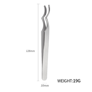 แหนบต่อขนตาแบบกำหนดเองปี 2026 ดีไซน์ยอดนิยมจากโรงงาน ขายส่ง แหนบต่อขนตาปลอม - Product Image 3