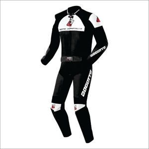 Combinaison de course moto unisexe à manches longues en cuir respirant avec protection CE, résistance aux chocs et double couture - Product Image 2
