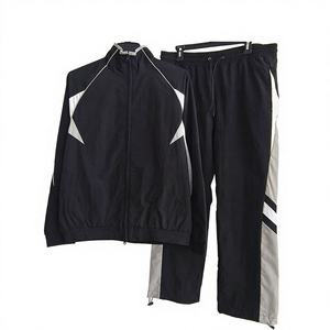 Chaqueta Deportiva de Invierno para Hombre, Dos Piezas, Ecológica, 100% Nailon, Elástica en Cuatro Direcciones, de Secado Rápido, Transpirable, Azul Claro con Parches - Product Image 1