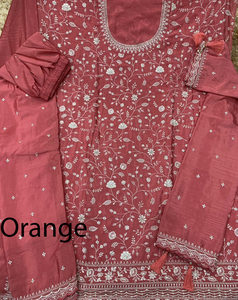Vestido étnico moderno de diseñador para adultos tela pesada de imitación Georgette para boda india pakistaní Punjabi Sharara Gharara - Product Image 3
