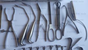 Nouveauté : Ensemble d'instruments de chirurgie maxillo-faciale de 29 pièces emballés dans une boîte de stérilisation |   Outils EXOTIC avec marquage CE certifié - Product Image 3