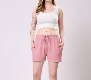 Shorts Pippa para Mujer en Tela Suave al Tacto, Ideales para Uso Diario, Viajes y Comodidad - Product Image 1