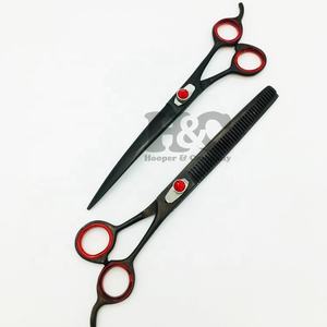 กรรไกรตัดขนสัตว์เลี้ยงแบบมืออาชีพกรรไกรตัดขนสัตว์เลี้ยงแบบโค้งออกแบบโลโก้ได้อย่างอิสระ - Product Image 4