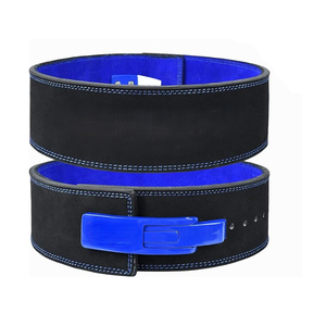 Ceinture de musculation en cuir de vachette avec fermeture auto-agrippante, respirante, antidérapante, unisexe, pour l'entraînement de force et la musculation - Product Image 4