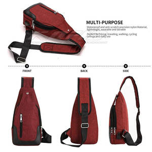 กระเป๋าสะพายข้างแบบปรับได้ ทนทาน น้ำหนักเบา เหมาะสำหรับการเดินทาง ทำงาน ใช้ในชีวิตประจำวัน กระเป๋าสะพายข้างสำหรับการเดินทางทุกวัน - Product Image 3