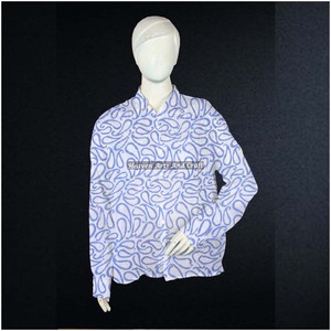 Chemise à imprimé bohème, vêtements ethniques indiens en gros pour les festivals d'été et les occasions décontractées, tunique pour femmes - Product Image 1