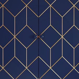 Scaffali da Bagno Moderni con Finiture Dorate, Armadietto Salvaspazio Sopra il WC con Ripiani Regolabili e Porta Carta Igienica - Product Image 4