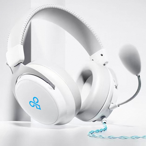 MISHEEP Aries HiFi & <b>Gaming</b> Dual-use Headset ENC Mic Silver-plated Cable Compatible with PC/Xbox - Product Image 1