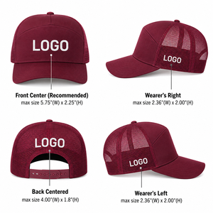 Custom Woven Patch Fine Mesh Back Panel Foam Front Trucker <b>Cap</b> Canvas Front Panel For Adult Unisex <b>Caps</b> Wholesale OEM Label - Product Image 4