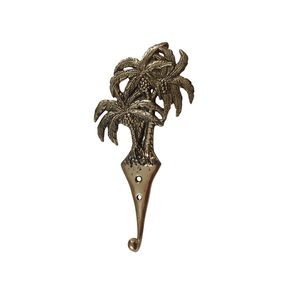 Perchero de Pared de Metal de Lujo con Diseño de Palmera, Decorativo, Dorado, Tropical, para Colgar Abrigos, Toallas y Llaves, para Hogar u Hotel - Product Image 5