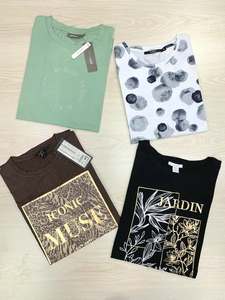 เสื้อยืดผู้ชายแขนสั้นทรงปกติ ผ้าโพลีเอสเตอร์ผสมคอตตอน สไตล์ลำลอง สามารถสั่งทำได้ - Product Image 2