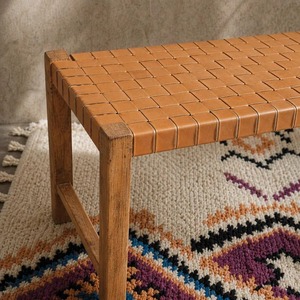 Industrial Vintage Style Cast Iron Leg Mango Wood Seat Dining Home Hospital Restaurant Cafe Outdoor Leisure Patio <b>Bench</b> - Product Image 2