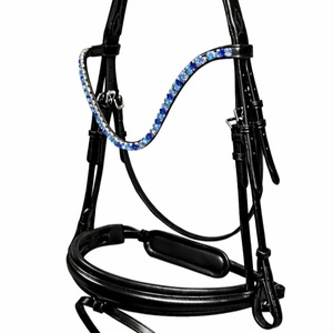 ALR EQUESTRIANS Handcrafted Durable Genuine Leather Customizable Horse <b>Bits</b> Custom Design Multiple Colors Comfortable Fit - Product Image 1