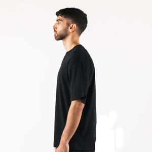 T-shirt surdimensionné pour homme de qualité supérieure Coupe ample élégante et confortable pour un usage quotidien Tissu tricoté 100% coton Lettre personnalisable - Product Image 2