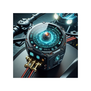 เครื่องติดตาม GPS พร้อมระบบป้องกันภัยขณะขับขี่รถจักรยานยนต์ AI ระบบรักษาความปลอดภัย GPS พร้อมระบบล็อคจักรยานอัจฉริยะแบบเรียลไทม์และการติดตามตรวจสอบ - Product Image 1