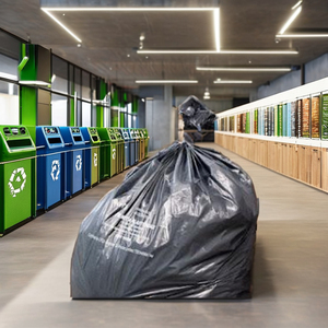 UKHI PBAT Biodegradable <b>Compostable</b> High Strength Blown Film Grade Food Grade Garbage <b>Bag</b> Highly Disposable Recyclable - Product Image 2