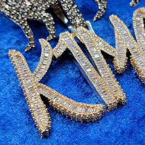 KING <b>Animal</b> Pendant With <b>Crystal</b> Rhinestones Gold Plated Unisex Hiphop Jewelry Gift - Product Image 2