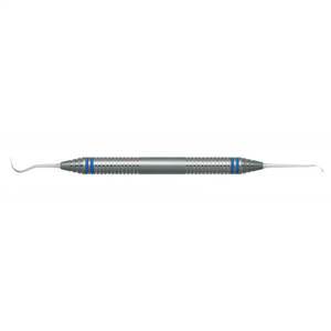 Racloir dentaire professionnel en acier inoxydable pour le nettoyage des dents, type faucille - Product Image 5