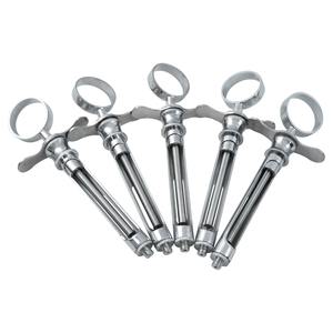 1 Jeringa de Inyección Dental de Acero Inoxidable con Punta Afilada y Gancho, Instrumento Quirúrgico para Dentistas, 1.8 ml - Product Image 1