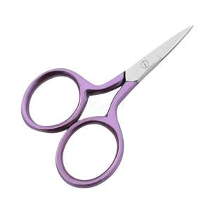 Tijeras para Cutículas con Acabado Mate Azul Marino, Acero Inoxidable Curvado, Herramienta de Manicura Profesional, Implemento para el Cuidado de las Uñas - Product Image 2