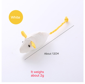 Juguetes para Gatos al por Mayor: Ratón de Peluche con Hierba Gatera, 3 Colores Vivos, Realista y Divertido para Morder - Product Image 3