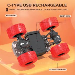Auto de Carreras Todoterreno a Control Remoto de 2.4GHz, Escala 1:12, con Batería de Calidad de Exportación, Modelo Trial Blazer, Capaz de Realizar Acrobacias - Product Image 2