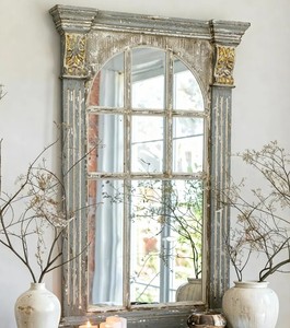 กระจกติดผนังพร้อมกรอบงานฝีมือระดับพรีเมียม รุ่น Royal Venetian SNH-WVM - Product Image 1
